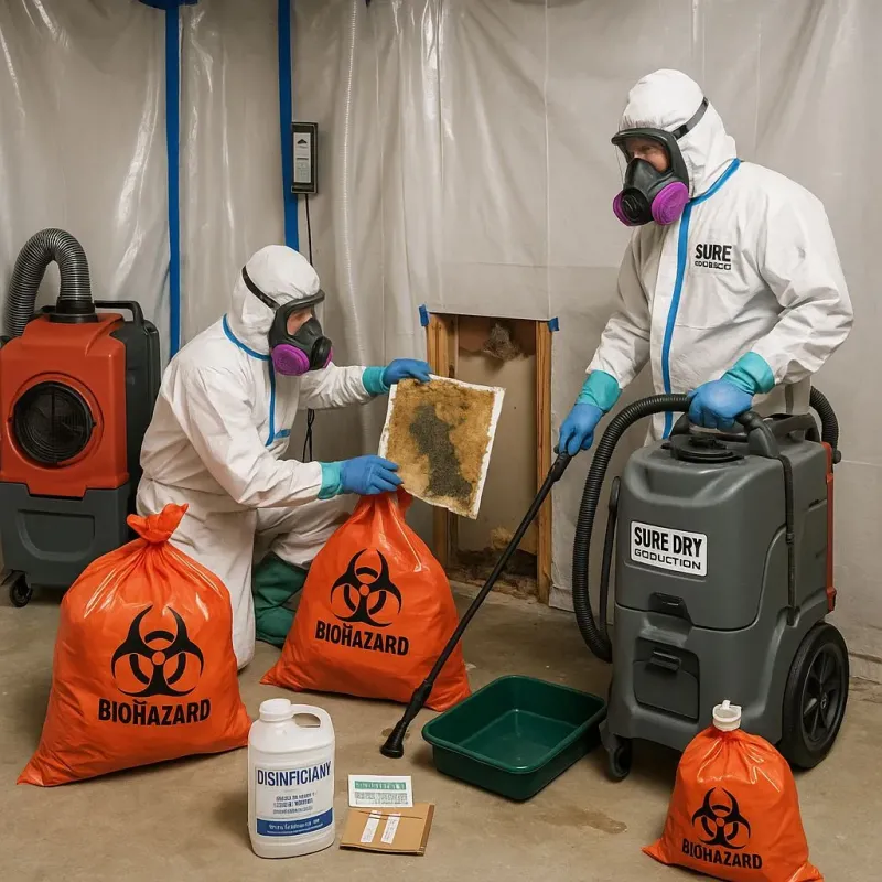 Contaminated Water Handling Protocols process in Economy, PA